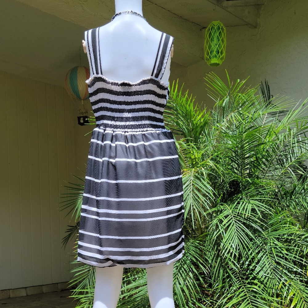 Dots Cocktail Casual Party Dress Size Small - Picture 7 of 8